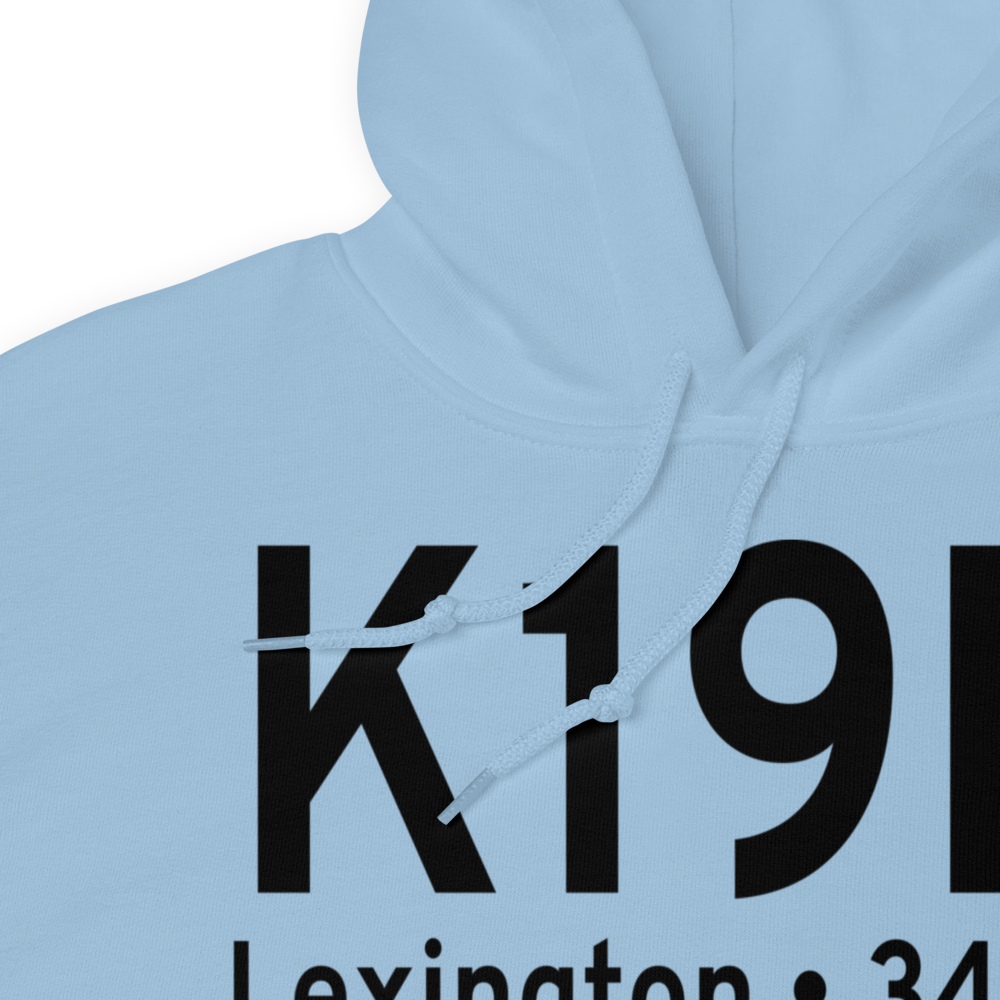 C. A. Moore Airport (K19M) ICAO Hoodie Sweatshirt 