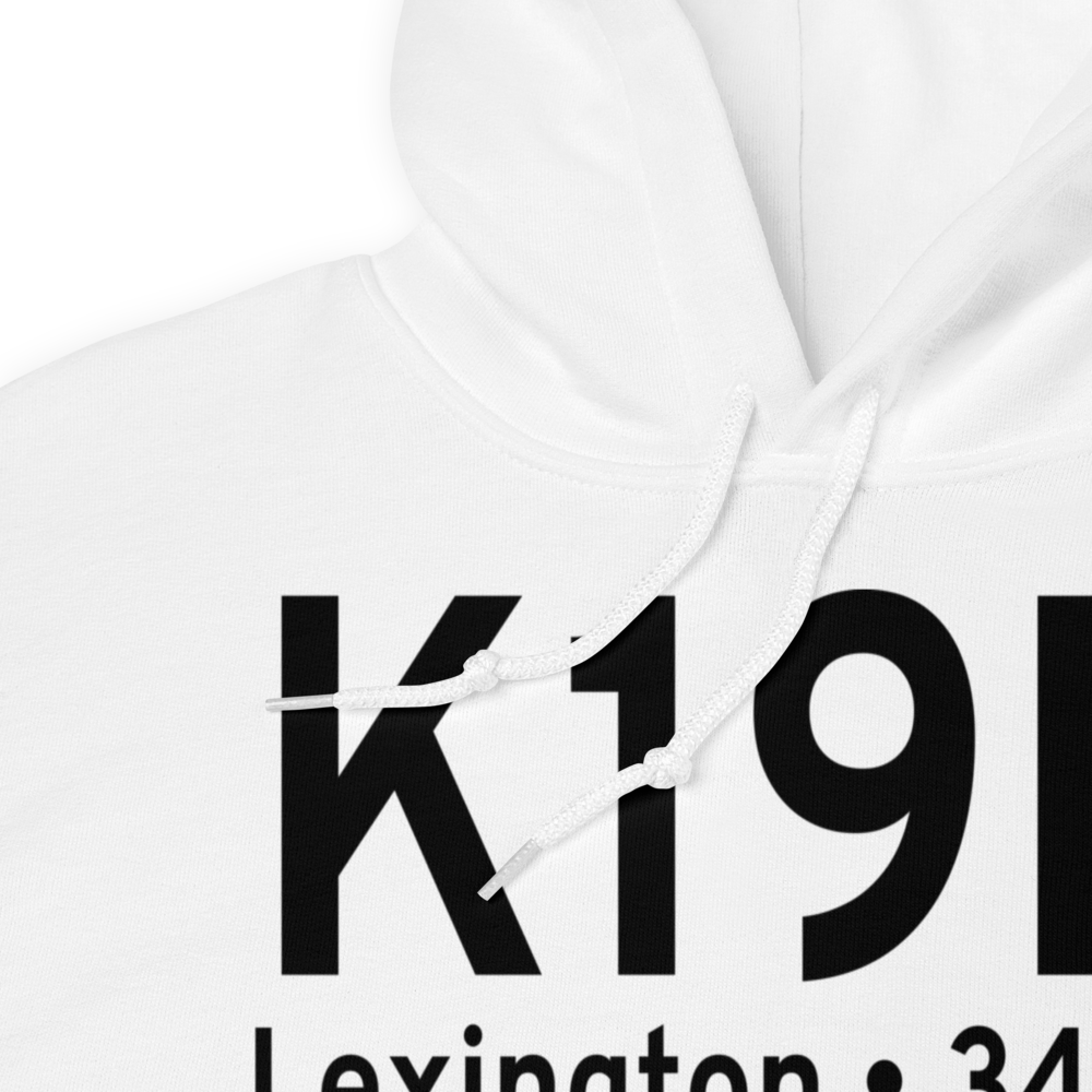 C. A. Moore Airport (K19M) ICAO Hoodie Sweatshirt 