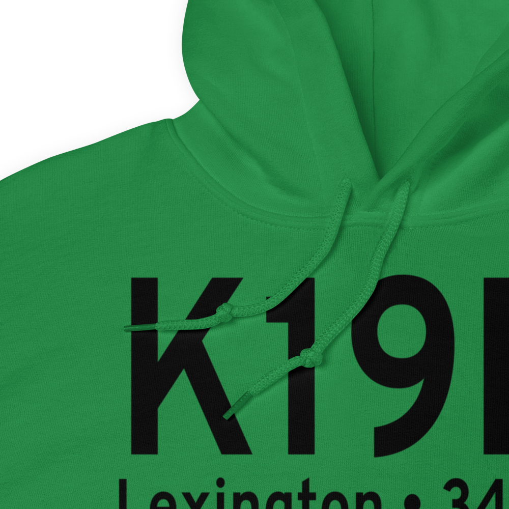 C. A. Moore Airport (K19M) ICAO Hoodie Sweatshirt 