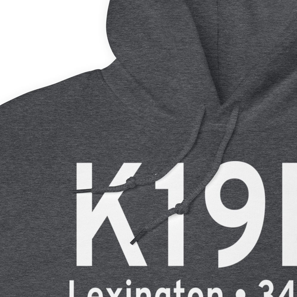 C. A. Moore Airport (K19M) ICAO Hoodie Sweatshirt 