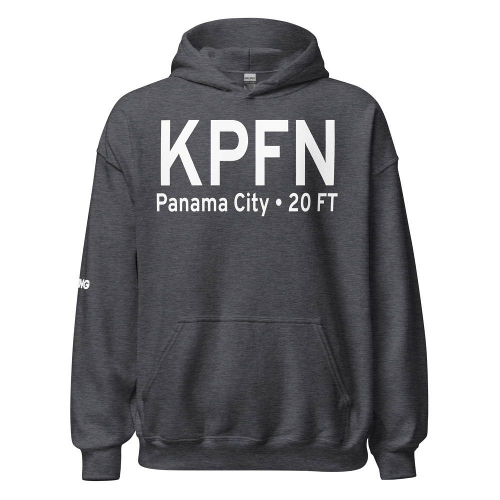Panama City-Bay Co International Airport (KPFN) ICAO Hoodie Sweatshirt 