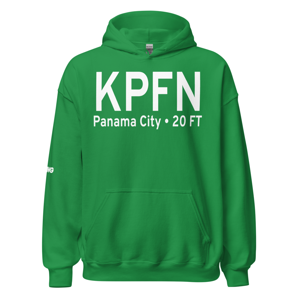 Panama City-Bay Co International Airport (KPFN) ICAO Hoodie Sweatshirt 