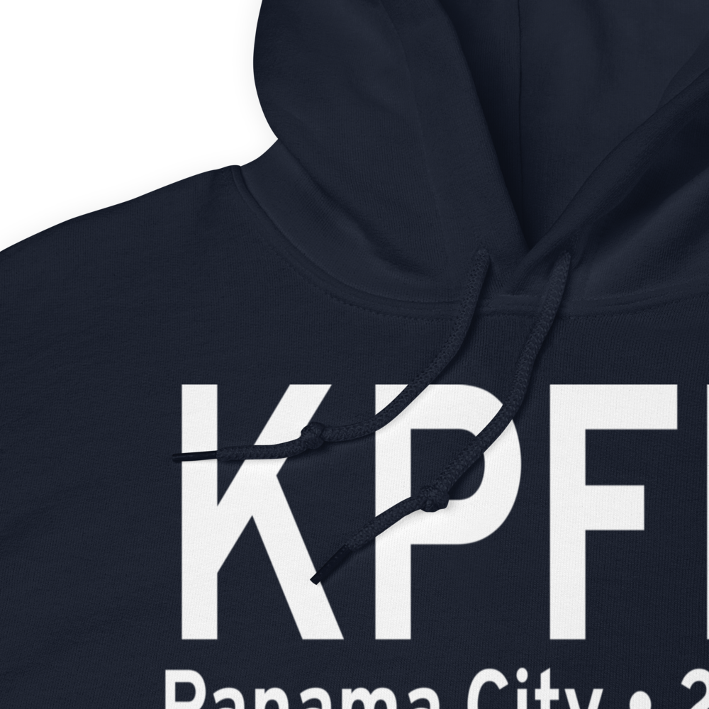 Panama City-Bay Co International Airport (KPFN) ICAO Hoodie Sweatshirt 