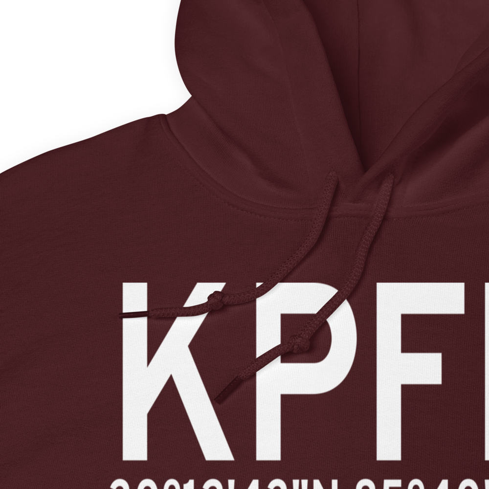 Panama City-Bay Co International Airport (KPFN) ICAO Hoodie Sweatshirt 