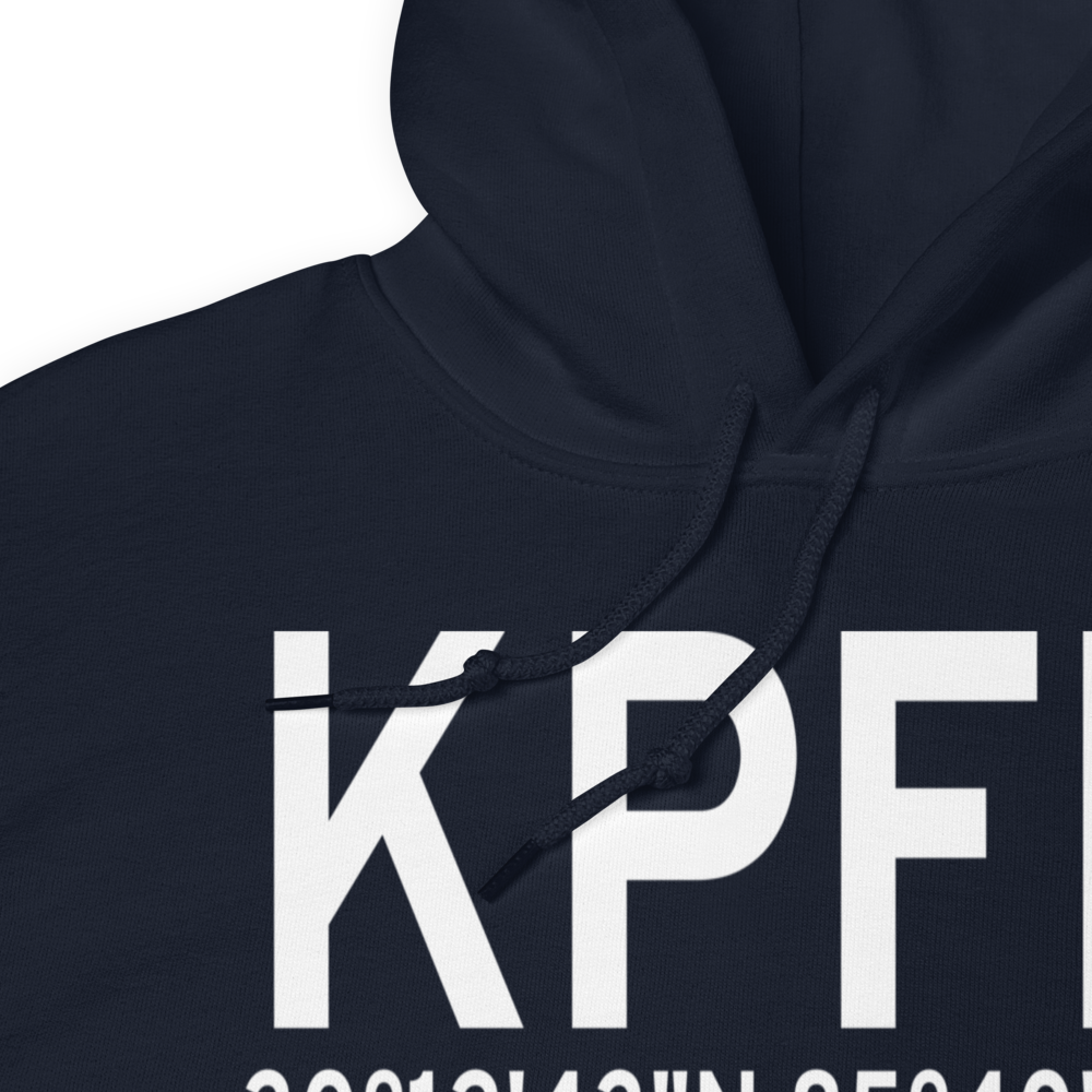 Panama City-Bay Co International Airport (KPFN) ICAO Hoodie Sweatshirt 