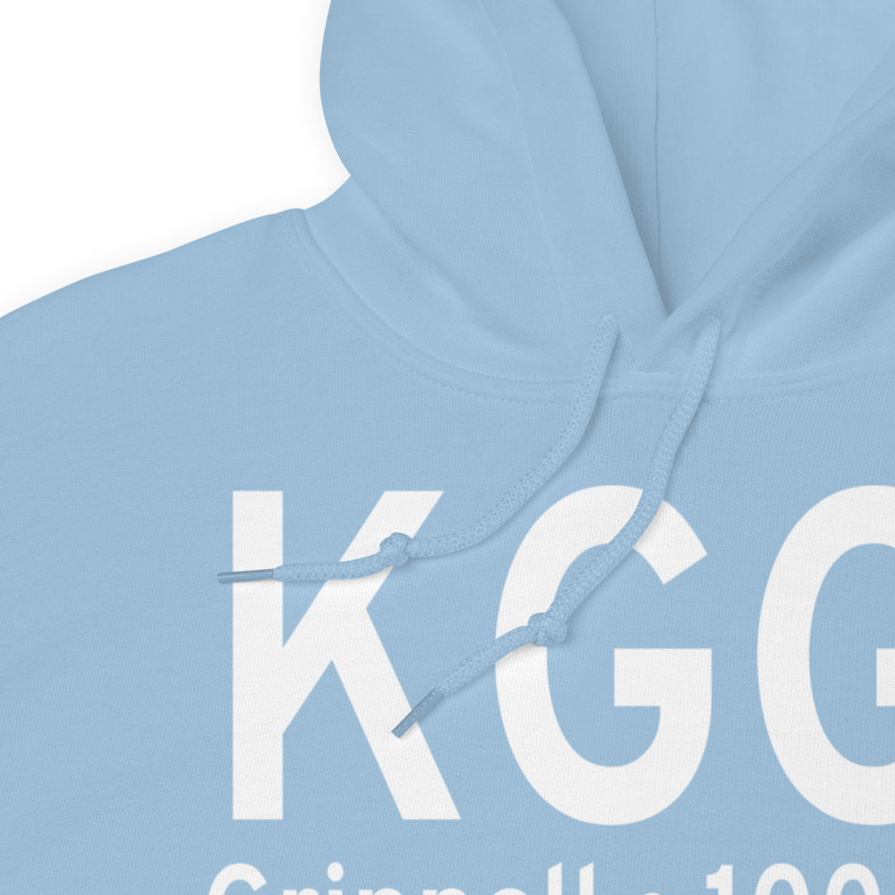 Grinnell Regional Airport (KGGI) ICAO Hoodie Sweatshirt 