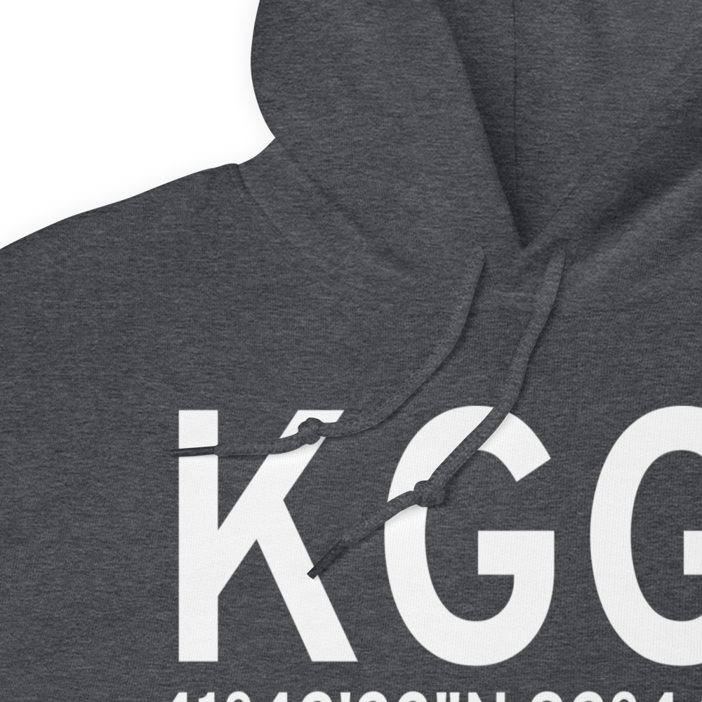 Grinnell Regional Airport (KGGI) ICAO Hoodie Sweatshirt 