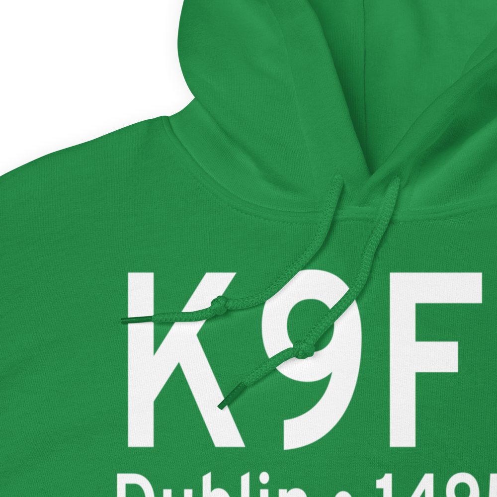 Dublin Municipal Airport (K9F0) ICAO Hoodie Sweatshirt 