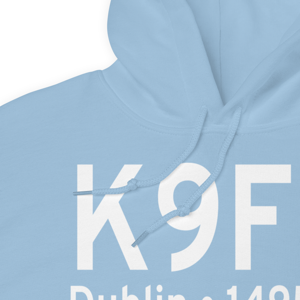 Dublin Municipal Airport (K9F0) ICAO Hoodie Sweatshirt 