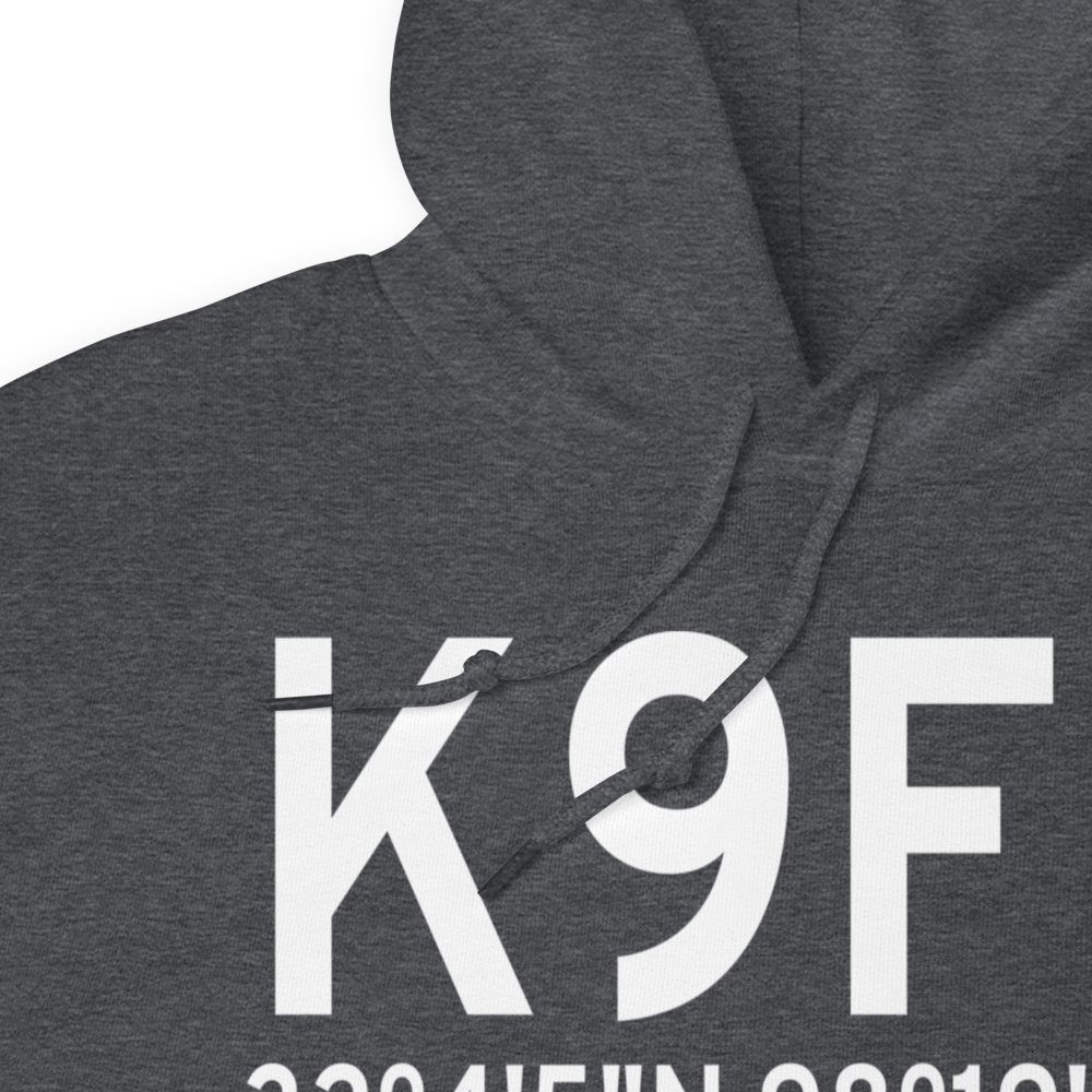 Dublin Municipal Airport (K9F0) ICAO Hoodie Sweatshirt 