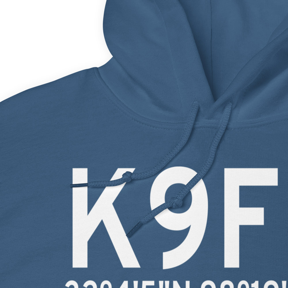 Dublin Municipal Airport (K9F0) ICAO Hoodie Sweatshirt 
