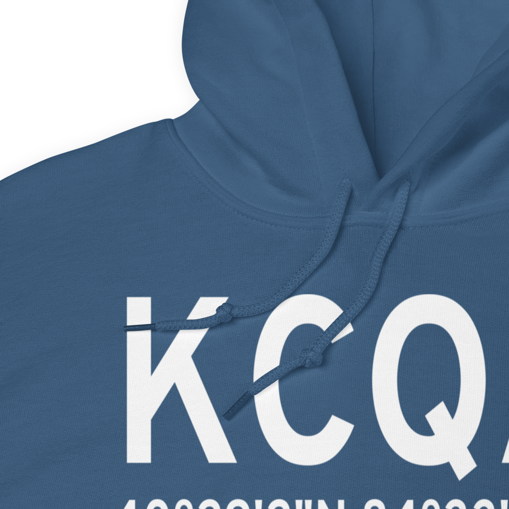 Lakefield Airport (KCQA) ICAO Hoodie Sweatshirt 