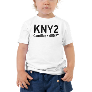 Camillus Airport (KNY2) ICAO Toddler T-Shirt