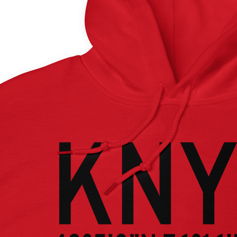 Camillus Airport (KNY2) ICAO Hoodie Sweatshirt 