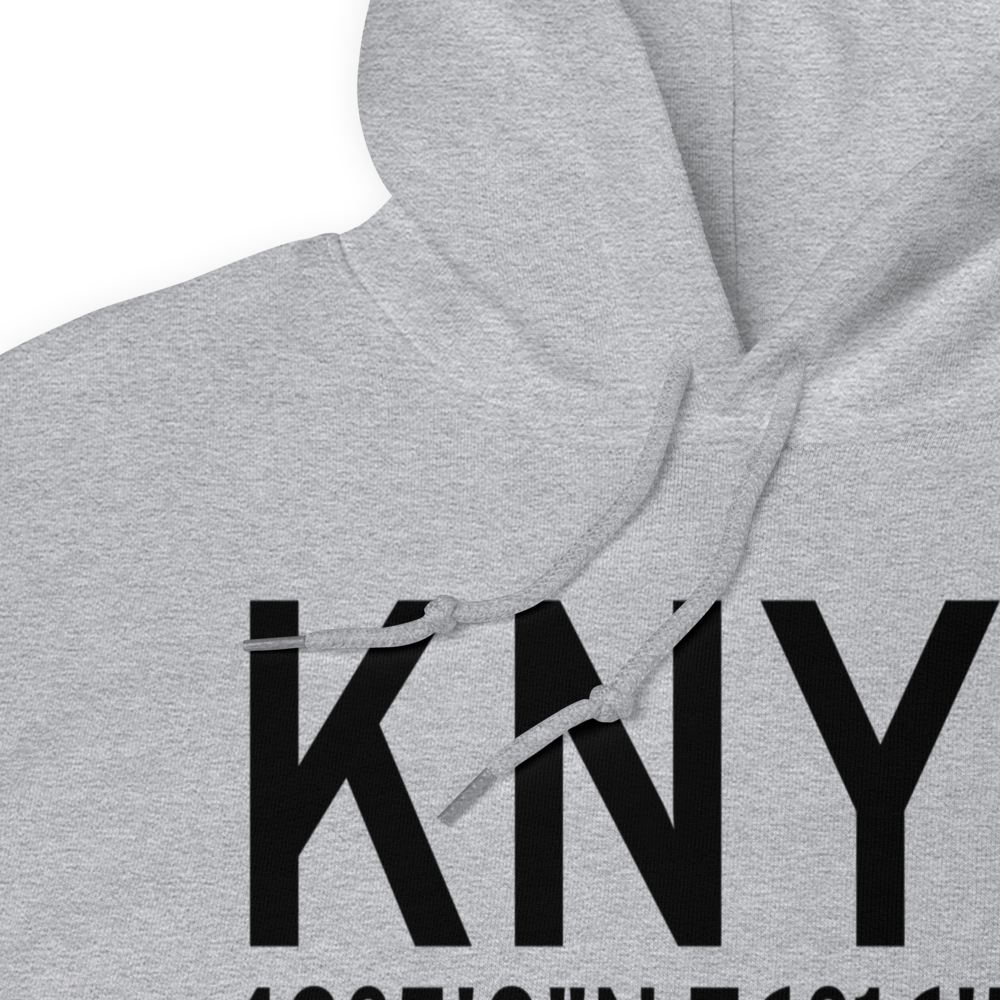 Camillus Airport (KNY2) ICAO Hoodie Sweatshirt 