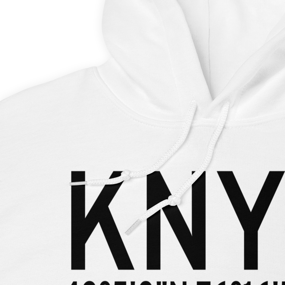 Camillus Airport (KNY2) ICAO Hoodie Sweatshirt 