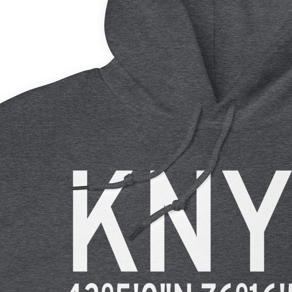 Camillus Airport (KNY2) ICAO Hoodie Sweatshirt 