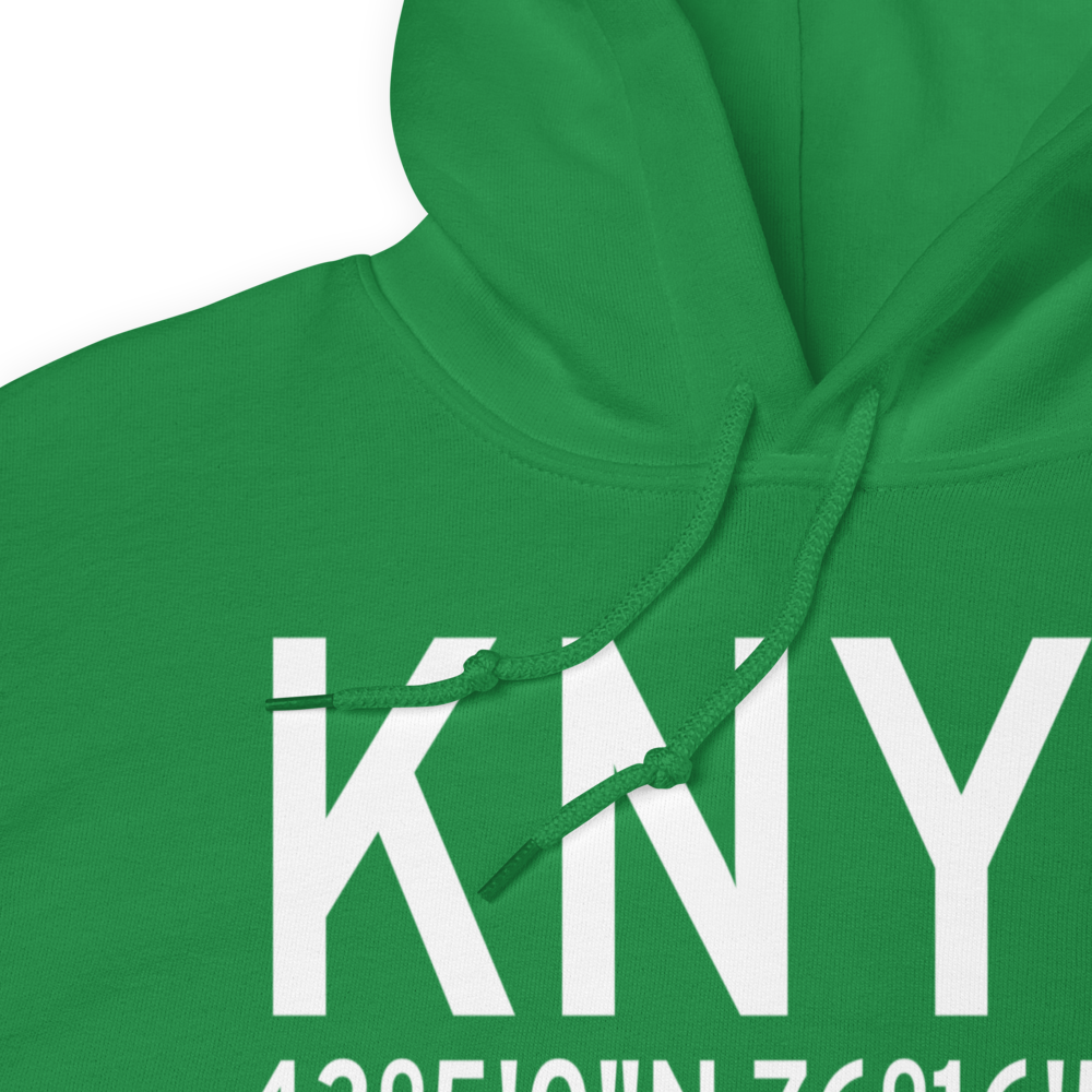 Camillus Airport (KNY2) ICAO Hoodie Sweatshirt 