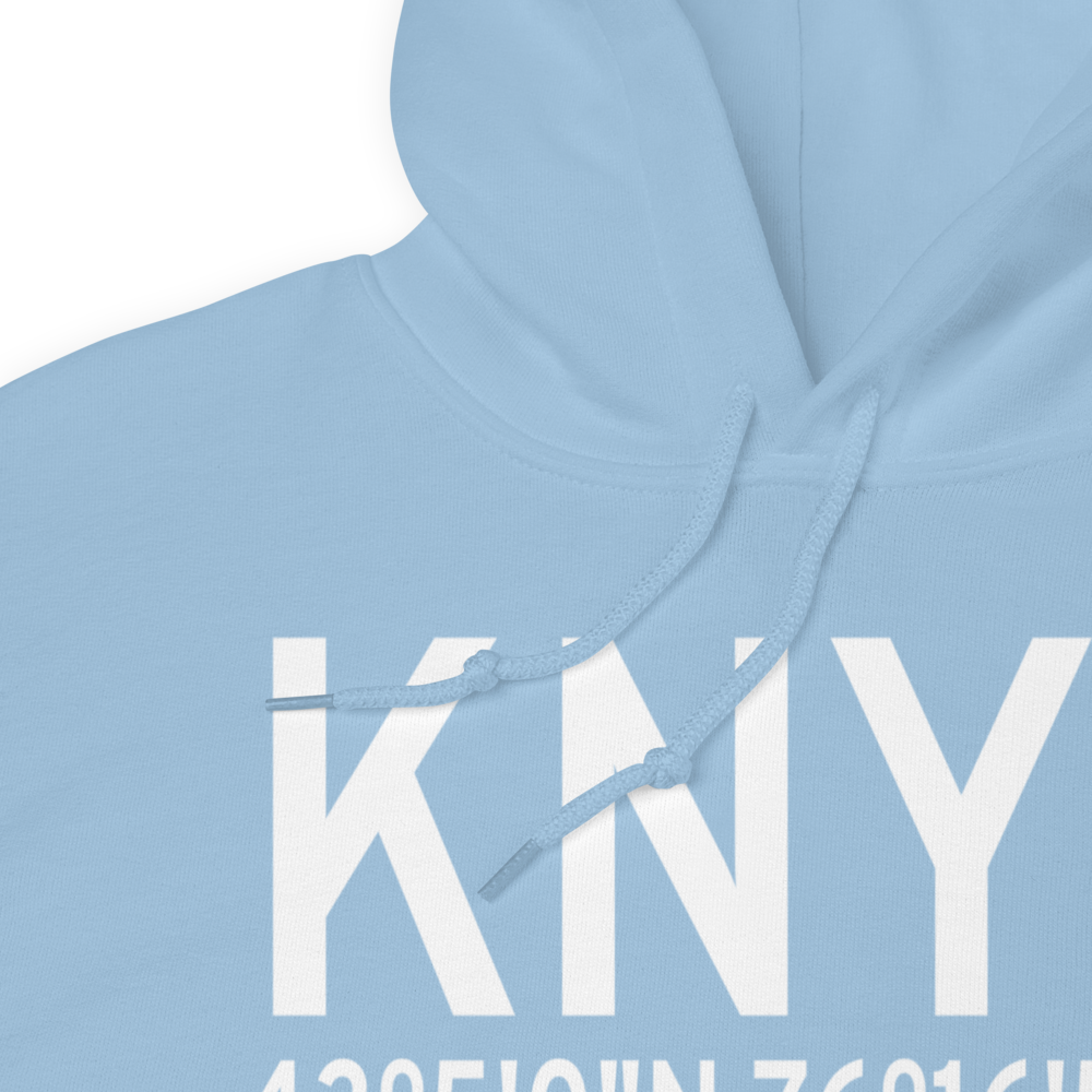 Camillus Airport (KNY2) ICAO Hoodie Sweatshirt 
