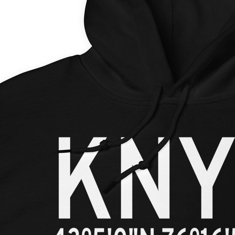 Camillus Airport (KNY2) ICAO Hoodie Sweatshirt 