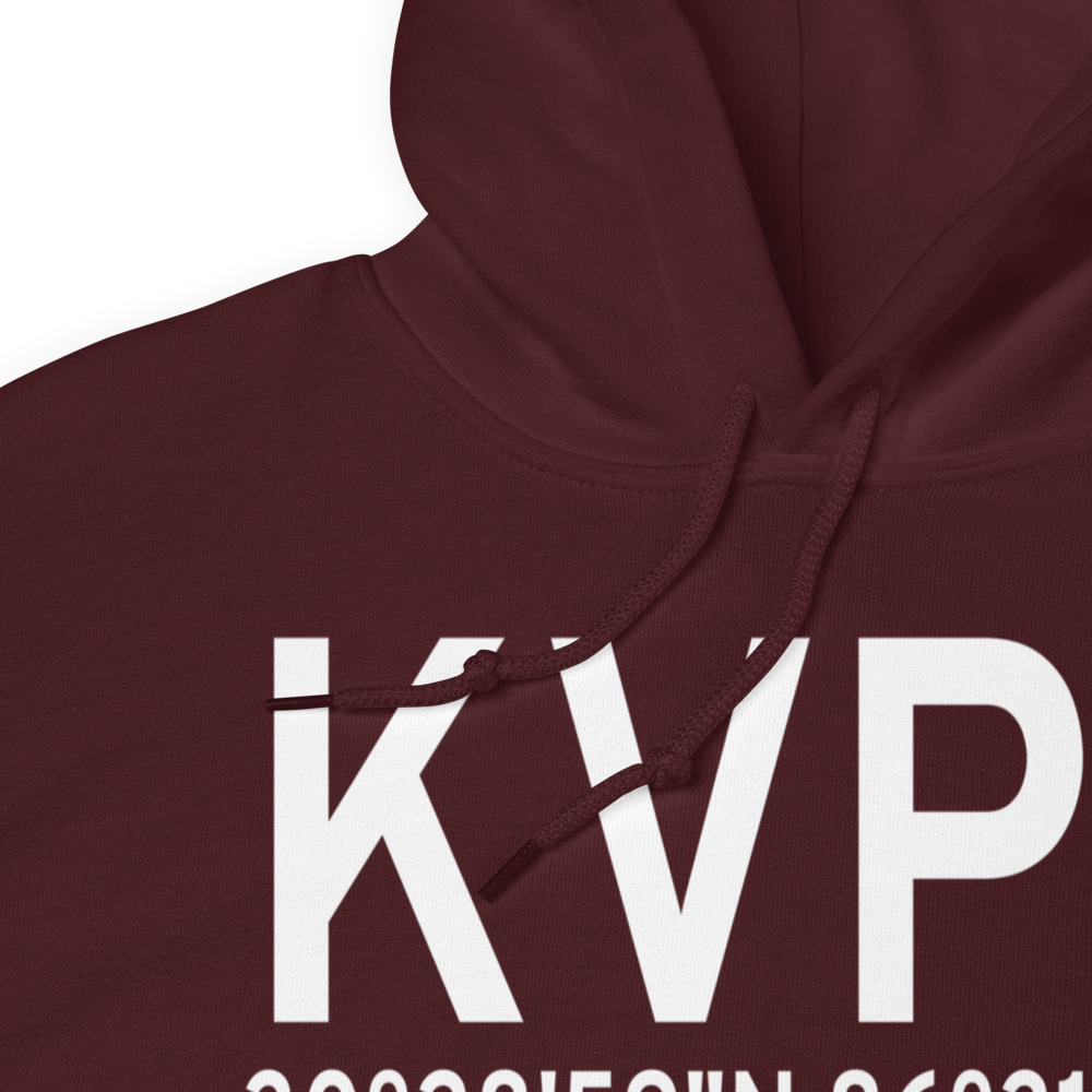 Destin-Ft Walton Beach Airport (KVPS) ICAO Hoodie Sweatshirt 