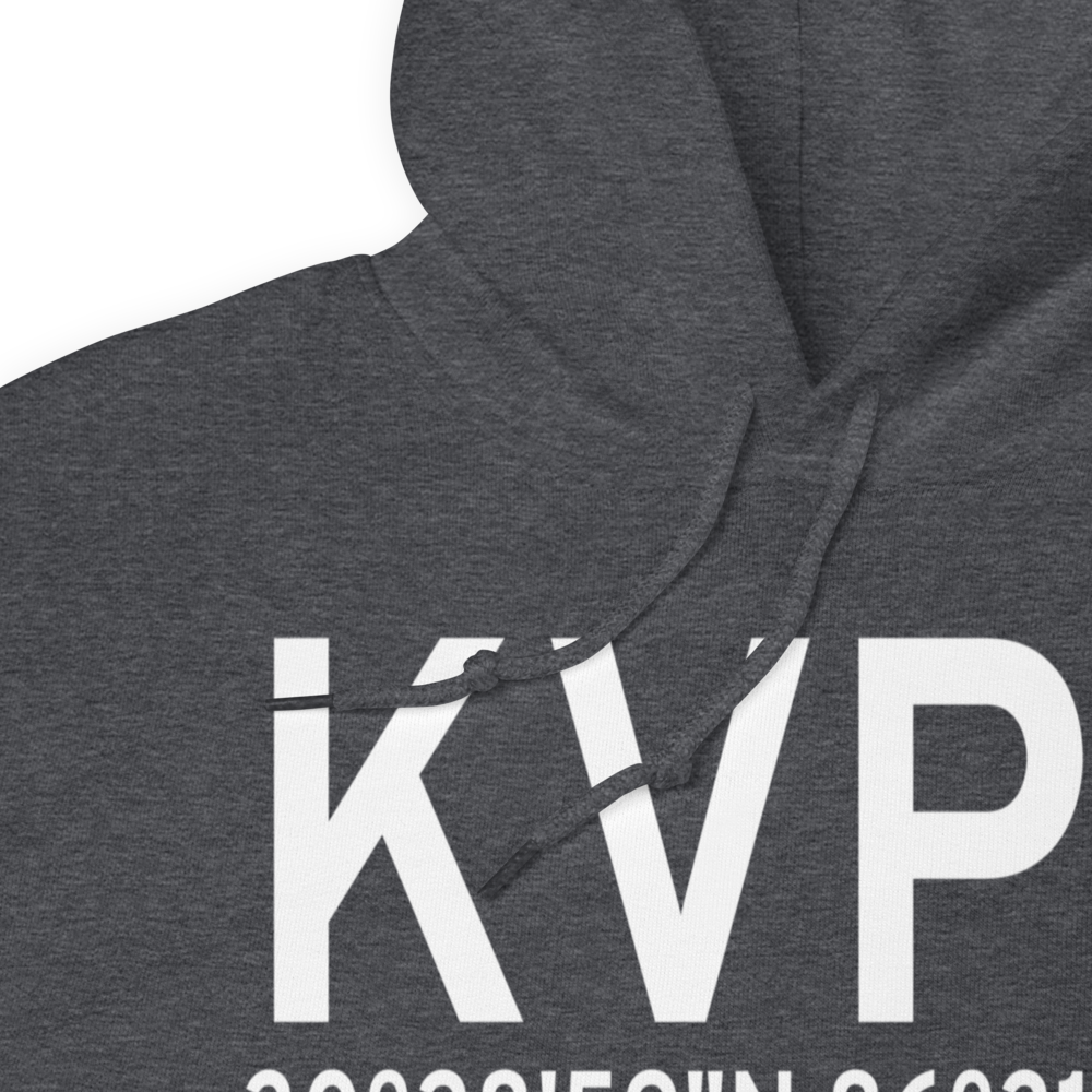 Destin-Ft Walton Beach Airport (KVPS) ICAO Hoodie Sweatshirt 