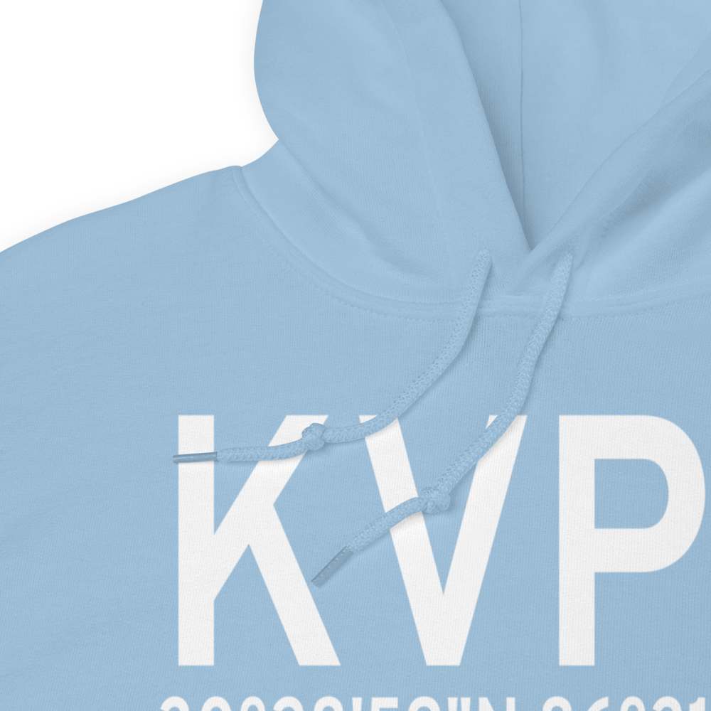 Destin-Ft Walton Beach Airport (KVPS) ICAO Hoodie Sweatshirt 