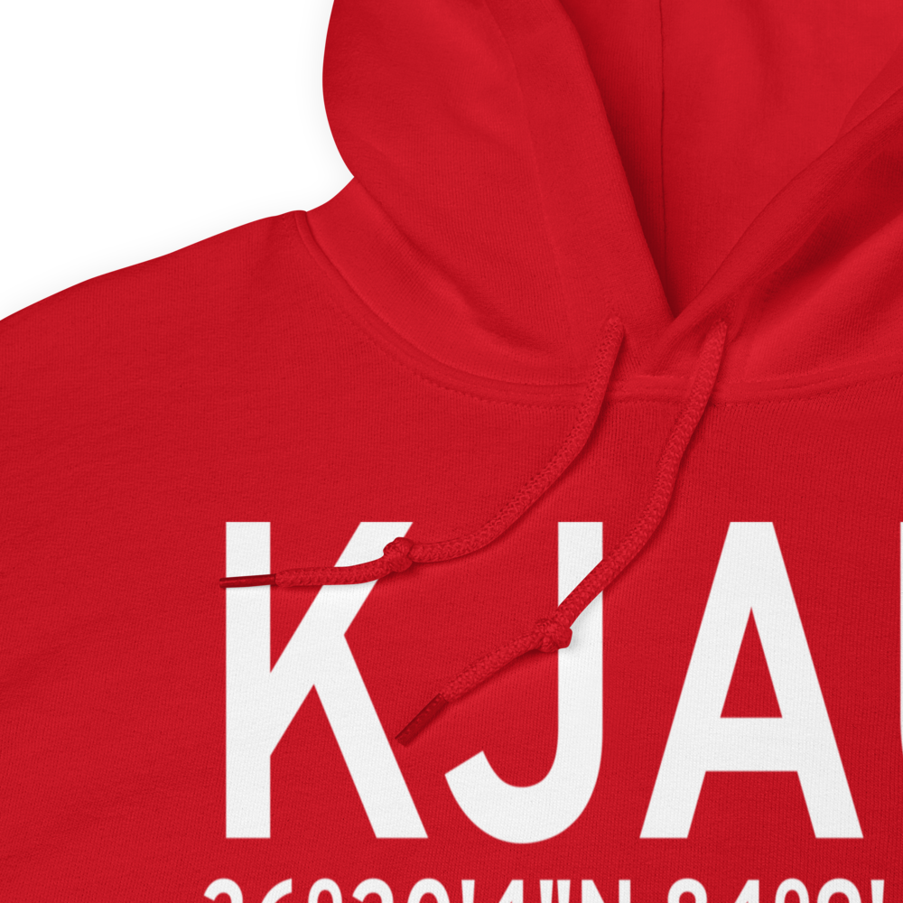 Colonel Tommy C Stiner Airfield (KJAU) ICAO Hoodie Sweatshirt 