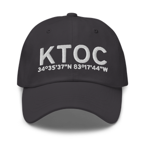 Toccoa Airport - R.G. Letourneau Field (KTOC) ICAO Hat