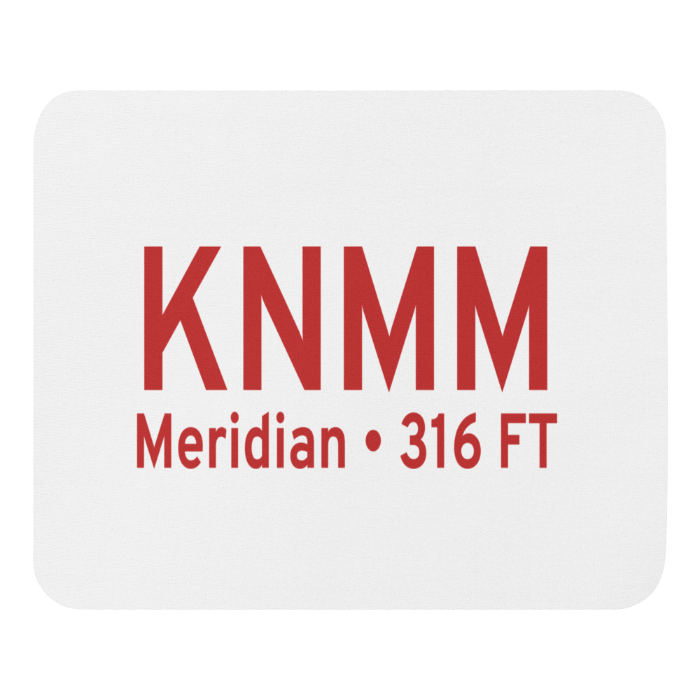 Meridian Naval Air Station (KNMM) ICAO  Mouse Pad 