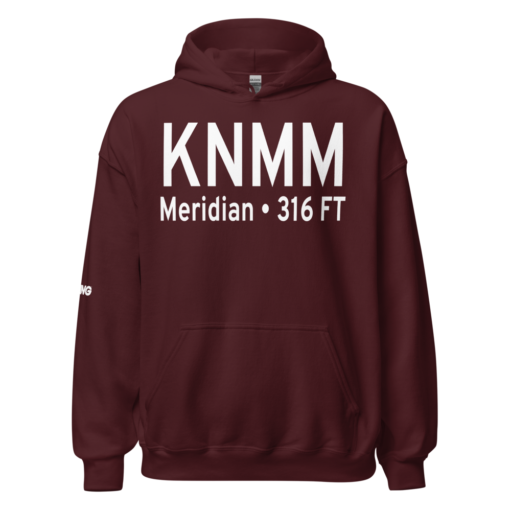 Meridian Naval Air Station (KNMM) ICAO Hoodie Sweatshirt 