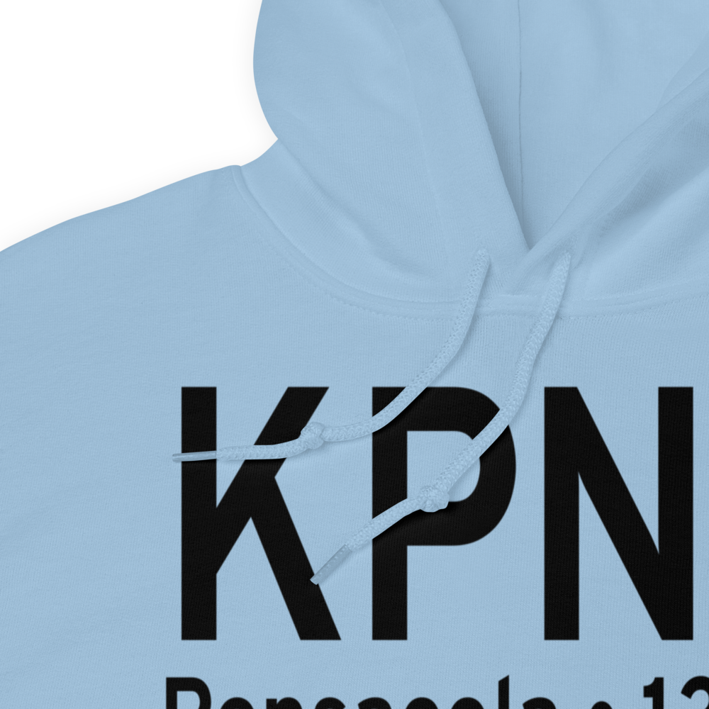 Pensacola International Airport (KPNS) ICAO Hoodie Sweatshirt 