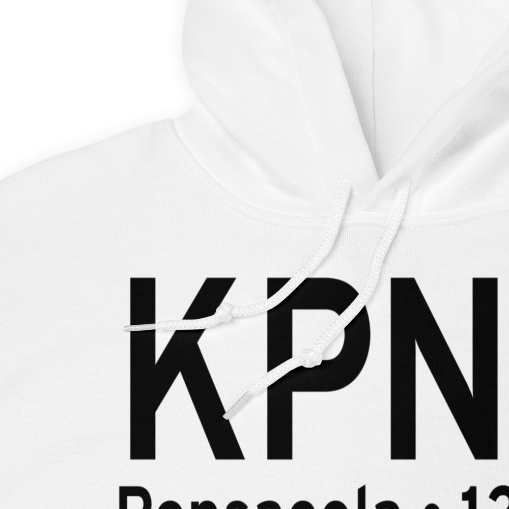 Pensacola International Airport (KPNS) ICAO Hoodie Sweatshirt 