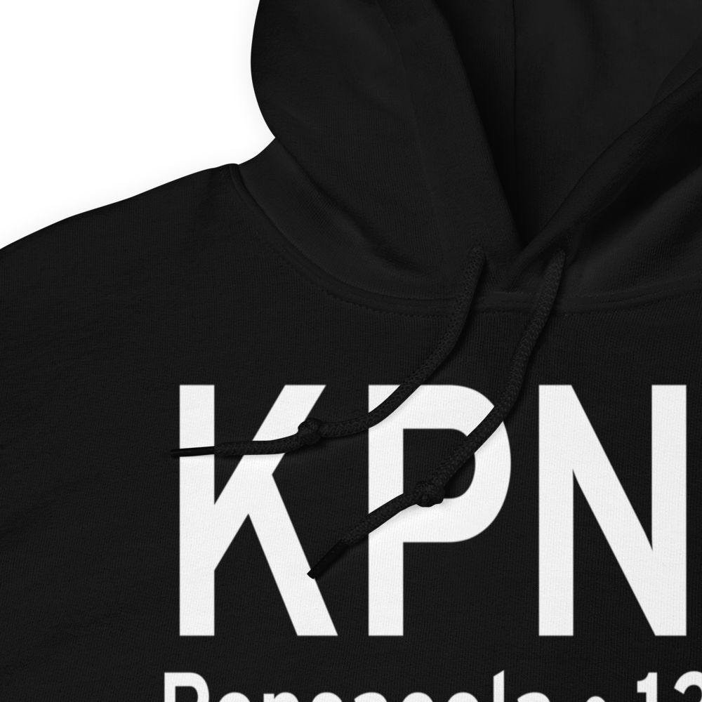 Pensacola International Airport (KPNS) ICAO Hoodie Sweatshirt 