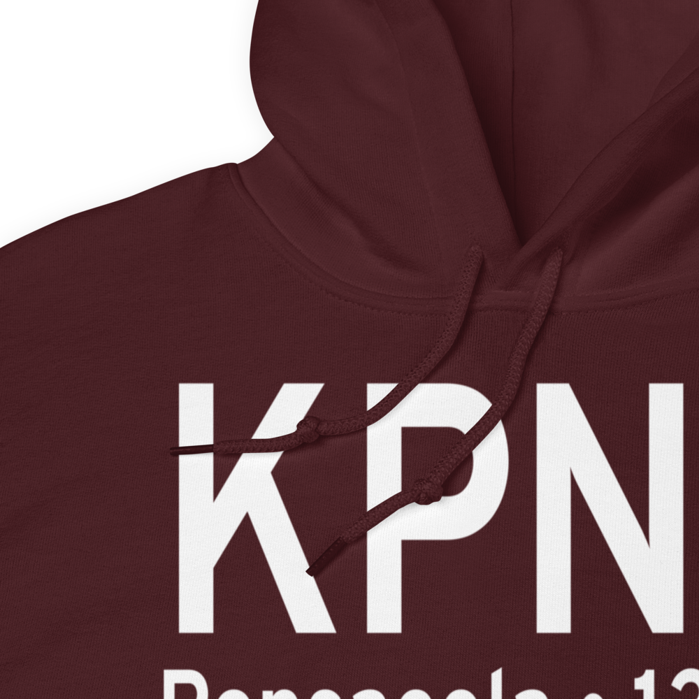 Pensacola International Airport (KPNS) ICAO Hoodie Sweatshirt 