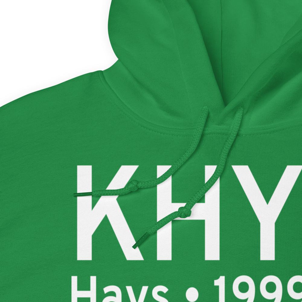 Hays Regional Airport (KHYS) ICAO Hoodie Sweatshirt 