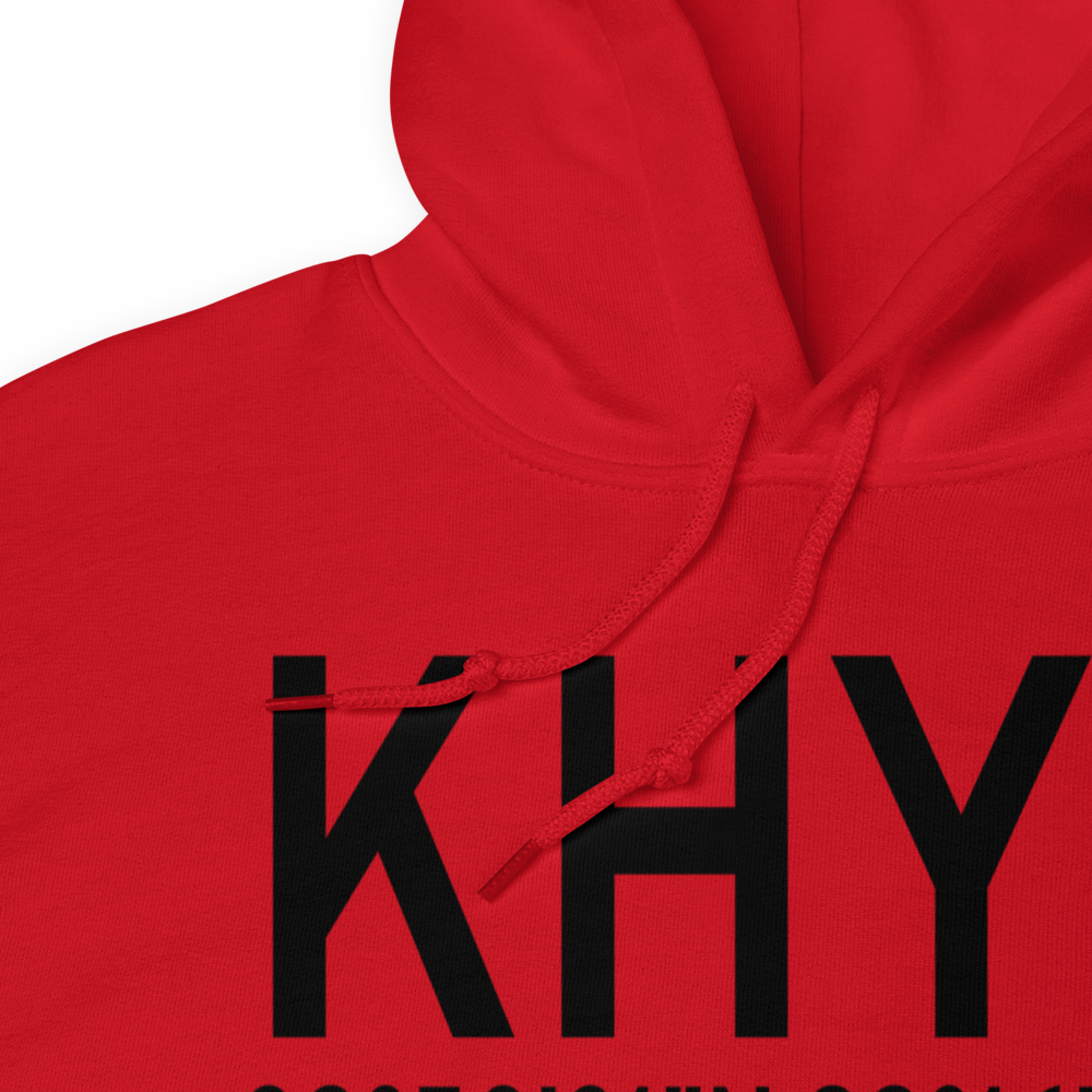 Hays Regional Airport (KHYS) ICAO Hoodie Sweatshirt 