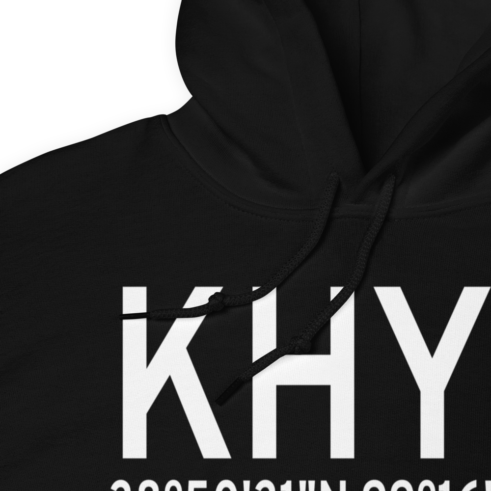 Hays Regional Airport (KHYS) ICAO Hoodie Sweatshirt 