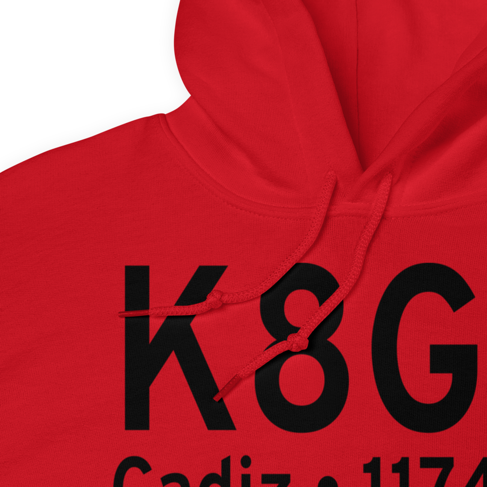 Harrison County Airport (K8G6) ICAO Hoodie Sweatshirt 