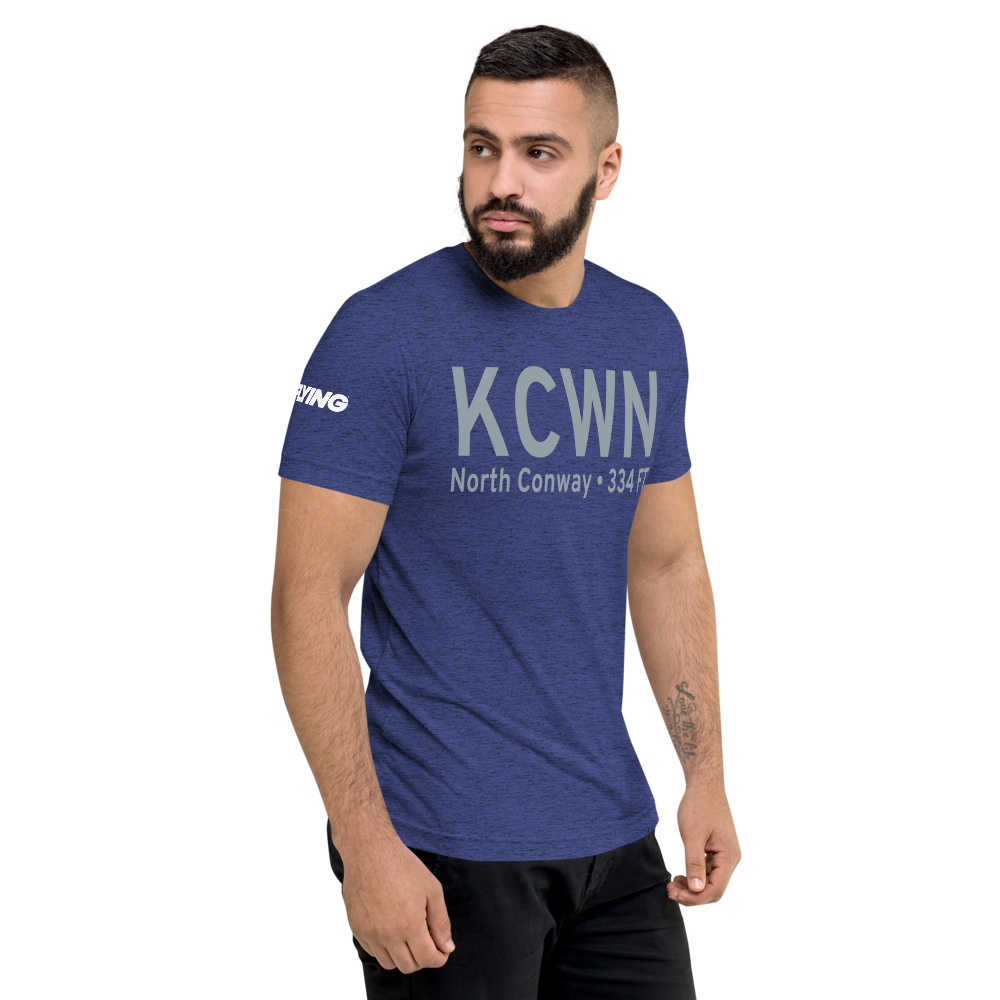 White Mountain Airport (KCWN) ICAO Tri-blend T-Shirt 