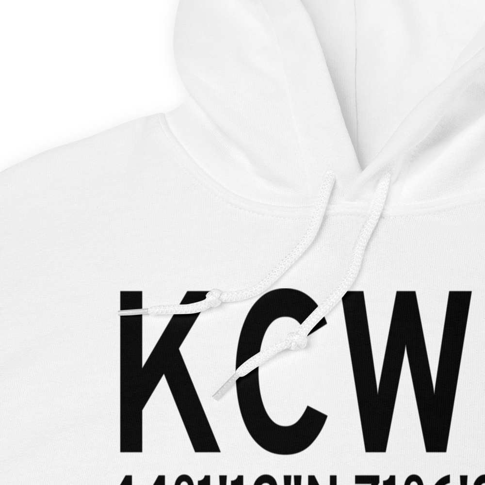 White Mountain Airport (KCWN) ICAO Hoodie Sweatshirt 