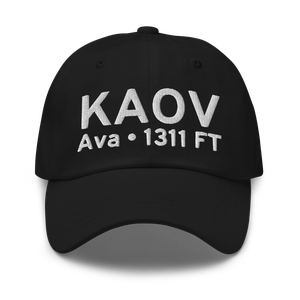 Ava Bill Martin Memorial Airport (KAOV) ICAO Hat