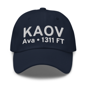 Ava Bill Martin Memorial Airport (KAOV) ICAO Hat