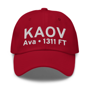 Ava Bill Martin Memorial Airport (KAOV) ICAO Hat