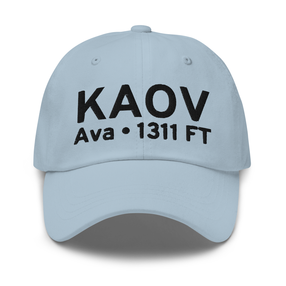 Ava Bill Martin Memorial Airport (KAOV) ICAO Hat 