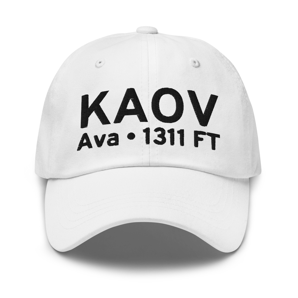 Ava Bill Martin Memorial Airport (KAOV) ICAO Hat 