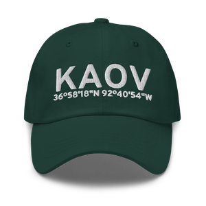 Ava Bill Martin Memorial Airport (KAOV) ICAO Hat