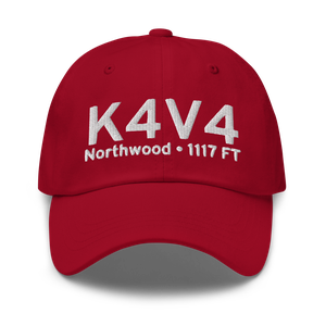 Northwood Municipal Vince Field (K4V4) ICAO Hat