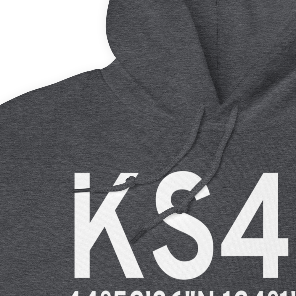 Siletz Bay State Airport (KS45) ICAO Hoodie Sweatshirt 