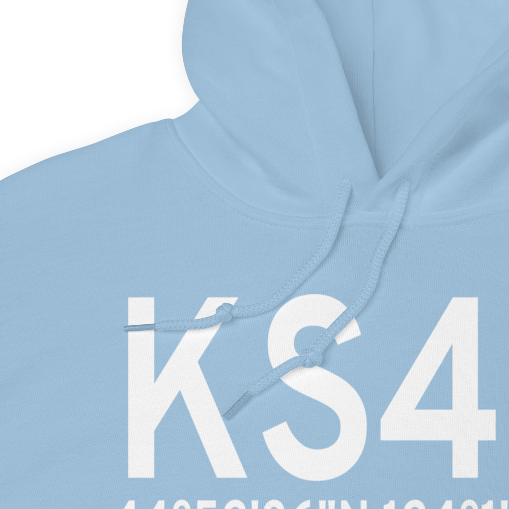 Siletz Bay State Airport (KS45) ICAO Hoodie Sweatshirt 